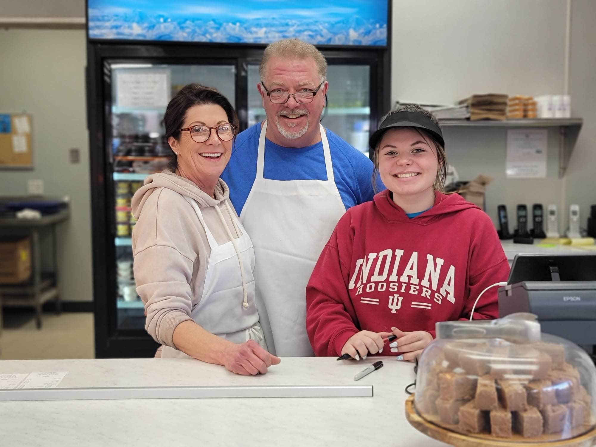 The owners and staff at Sgt. Peppers Chicken